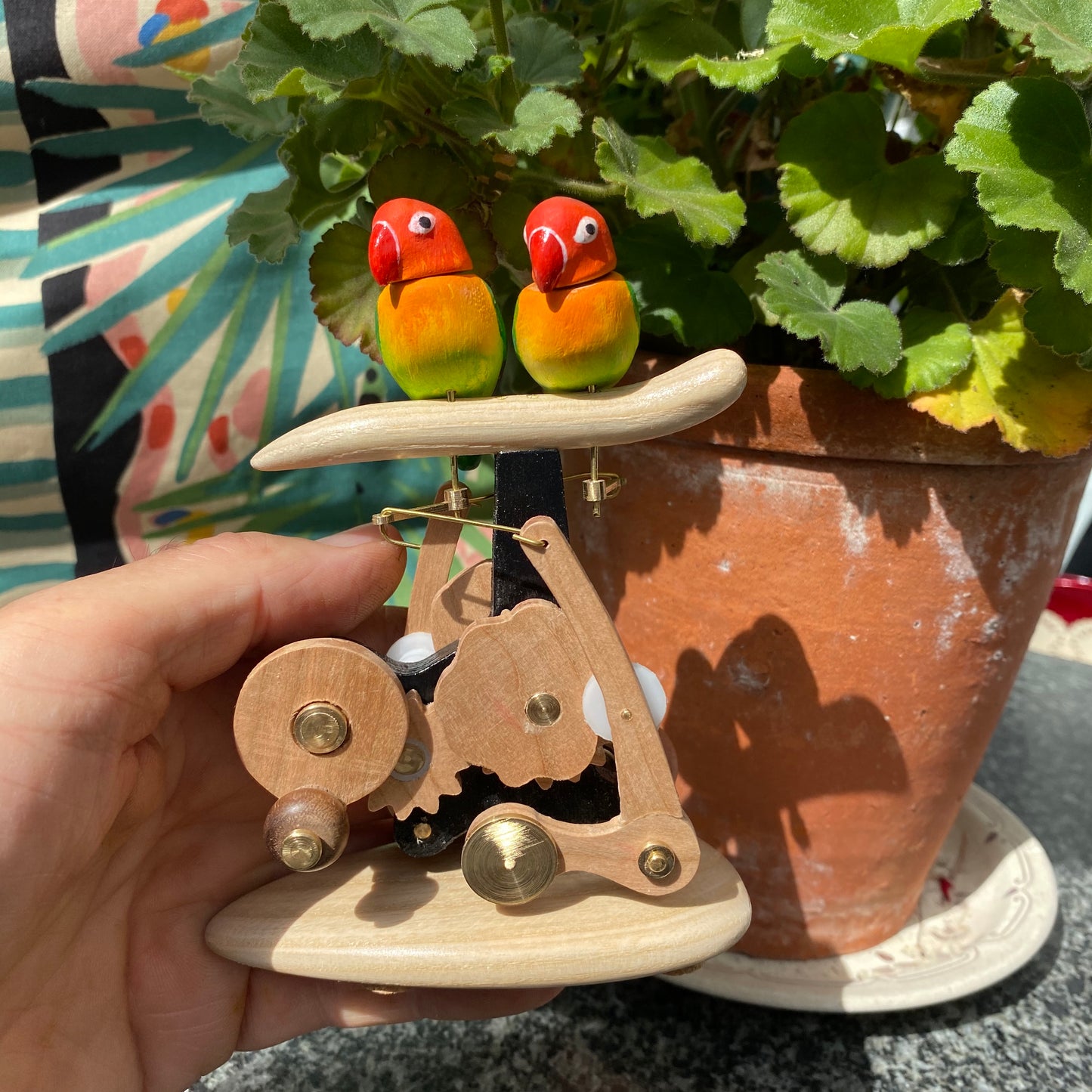 Lovebirds automaton