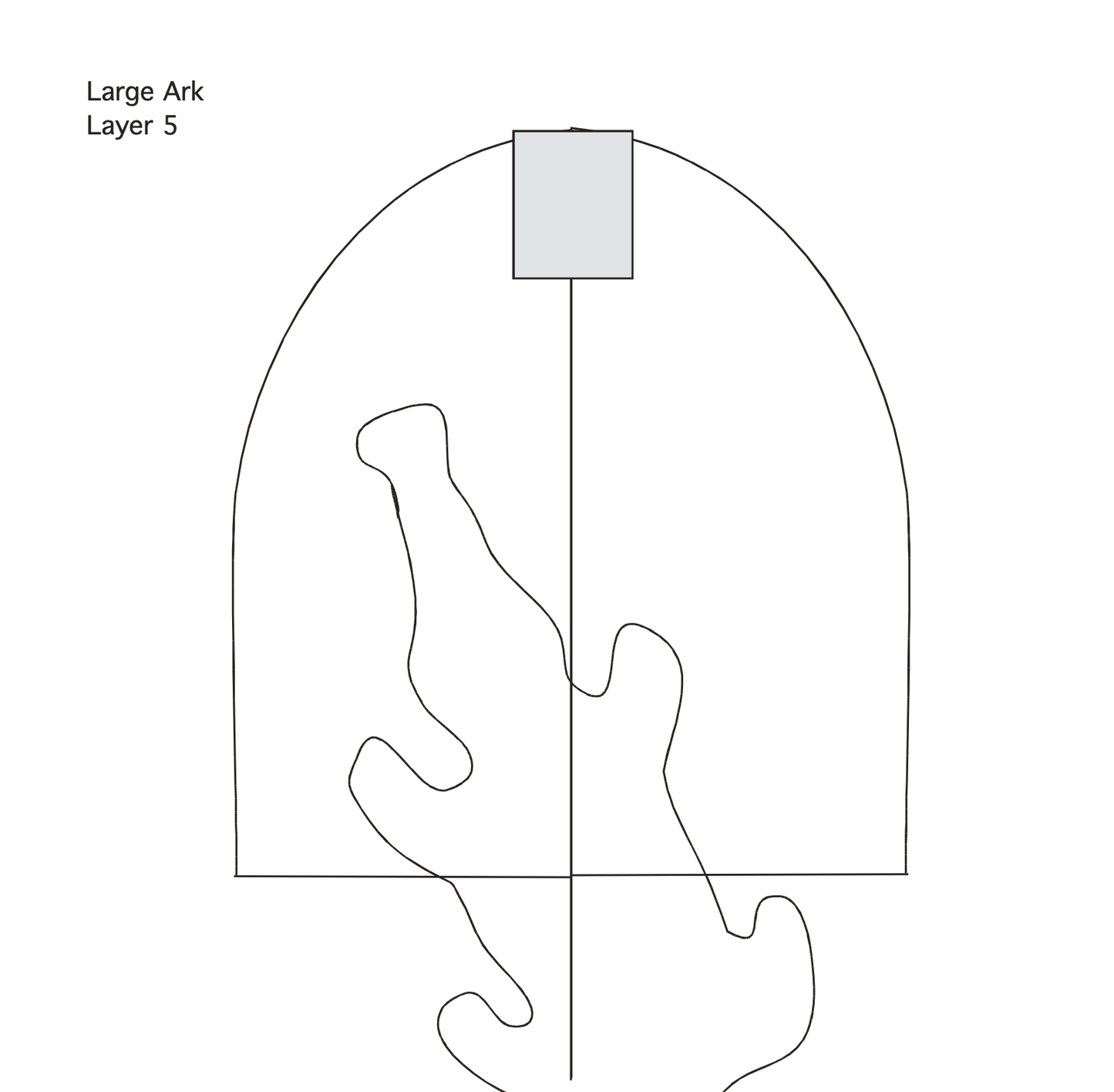 Plans and instructions to build 3 sizes of Noah's Ark